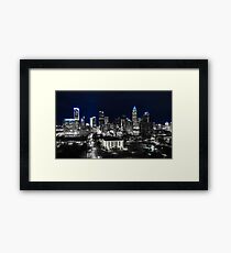 Uptown Charlotte Keep Pounding Framed Print