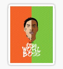 Worl Boss Sticker