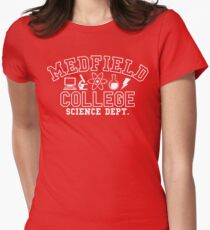 Medfield College Wissenschaftsabteilung Tailliertes T-Shirt für Frauen