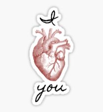I heart you Sticker
