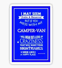 Craziness Sticker
