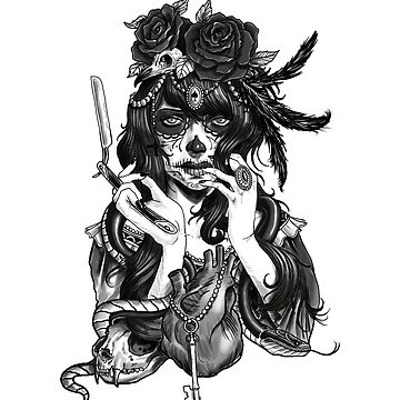 Artwork thumbnail, Dia de los Muertos - Sugar Skull by rudyfaber