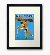 Hang In There Framed Art Print