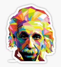 Einstein Technicolor Sticker