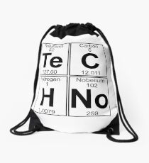 Techno Bag? Techno everything! Drawstring Bag