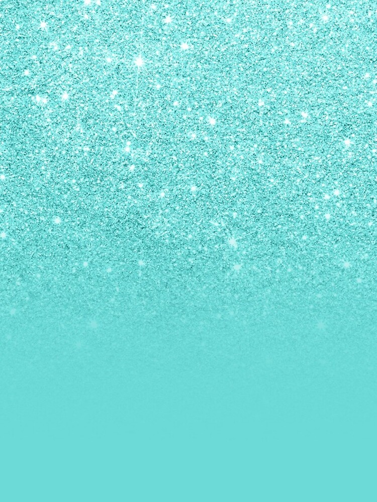Bloque de color Feux brillo ombre teal femenino de GirlyTrend
