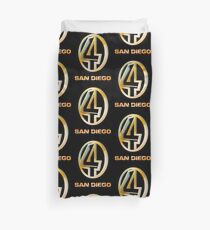 Channel 4 San Diego (Gold) Duvet Cover