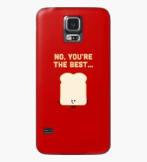 Charakter-Gebäude - geschnittenes Brot Hülle & Klebefolie für Samsung Galaxy