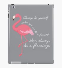Flamingo iPad-Hülle & Klebefolie