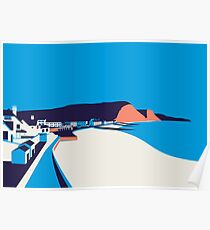 Sidmouth Seascape Poster