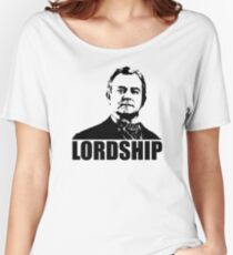 Downton Abbey Lordship Robert Crawley Tshirt Women's Relaxed Fit T-Shirt
