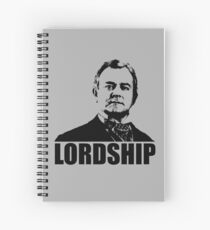 Downton Abbey Lordship Robert Crawley Tshirt Spiral Notebook