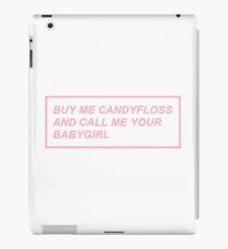 Daddy print iPad Case/Skin