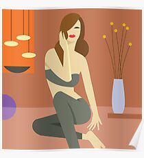 fashion illustration Poster