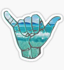 Beach Hangloose Sticker Sticker