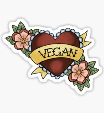 vegan trad Sticker