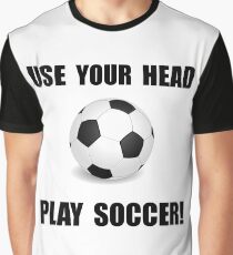 Soccer Head Graphic T-Shirt