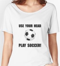 Soccer Head Women's Relaxed Fit T-Shirt
