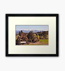 Hartz Mountains from Judbury Framed Print