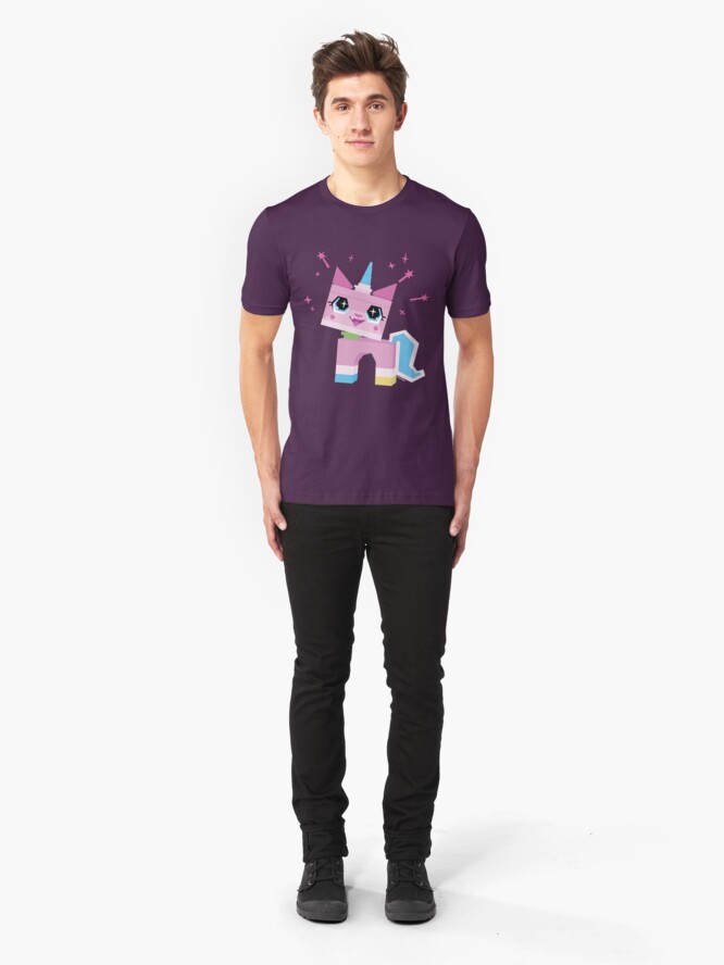 Alternate view of Unikitty Slim Fit T-Shirt