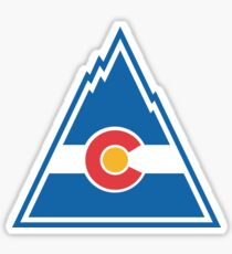 Colorado Rockies Hockey Sticker