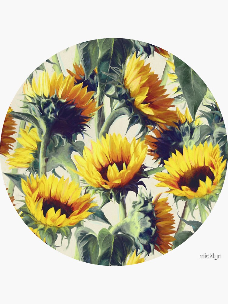 Sonnenblumen für immer von micklyn