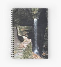 Watkins Glen State Park in New York , USA Spiral Notebook