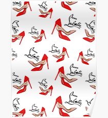 Christian Louboutin shoes Poster