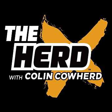 Men_s The Herd with Colin Cowherd Sticker for Sale by