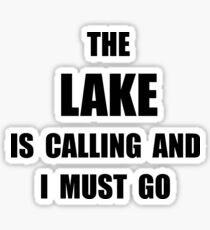 Lake Calling Sticker