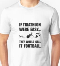 Triathlon Football Unisex T-Shirt