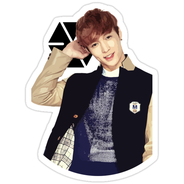 exo lay stickers by scissorcrazy redbubble