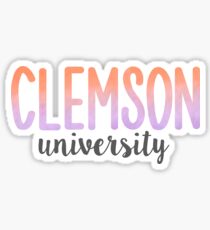 Clemson Sticker