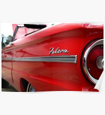1963 Ford Falcon Name Plate Poster