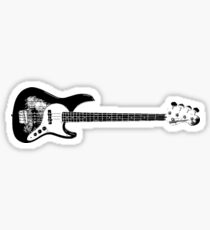 Bass Guitar Stickers | Redbubble