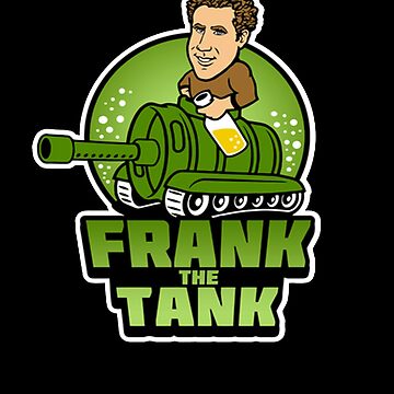 Frank the Tank - Funny Old School Fan Art | Magnet