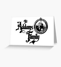 The Addams Family Greeting Card