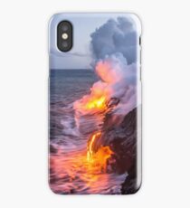 Kilauea Volcano Lava Flow Sea Entry 3- The Big Island Hawaii iPhone Case