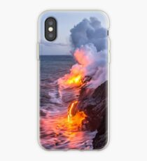 Kilauea Vulkan Lava Flow Sea Eintrag 3- Die Big Island Hawaii iPhone-Hülle & Cover