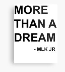 MLK Metal Print