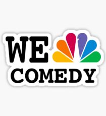 NBC we peacock comedy Sticker