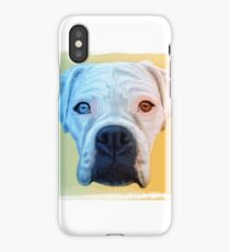 White Boxer iPhone Case/Skin