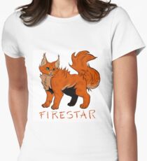 Feuerstern Tailliertes T-Shirt für Frauen