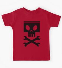 Camiseta para niños Llaves cruzadas de pistón