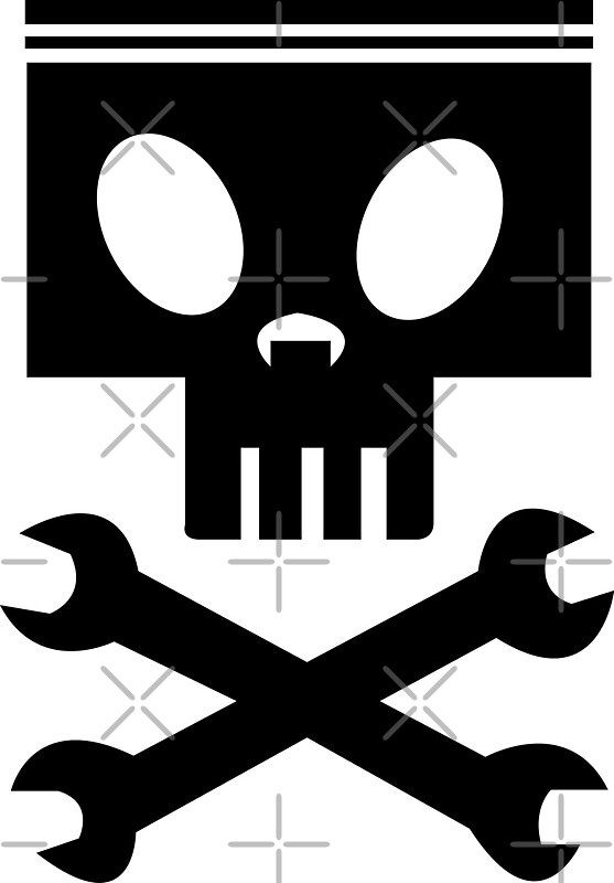 "Piston cross wrenches" Stickers by aj4787 Redbubble