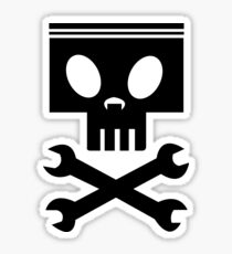 Piston cross wrenches Sticker