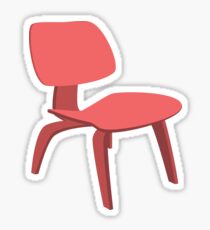 Ray & Chales Eames ICW Chair Classic Design Sticker