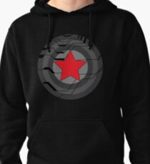 Winter Soldier Shield Pullover Hoodie