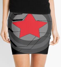 Winter Soldier Shield Mini Skirt