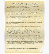 A Declaration of the Independence of Cyberspace Poster